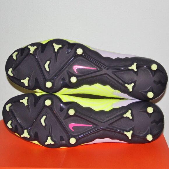 Nike Phantom GX Pro DF FG Soccer Cleats Mens 13 Barely Volt Gridiron main image 6